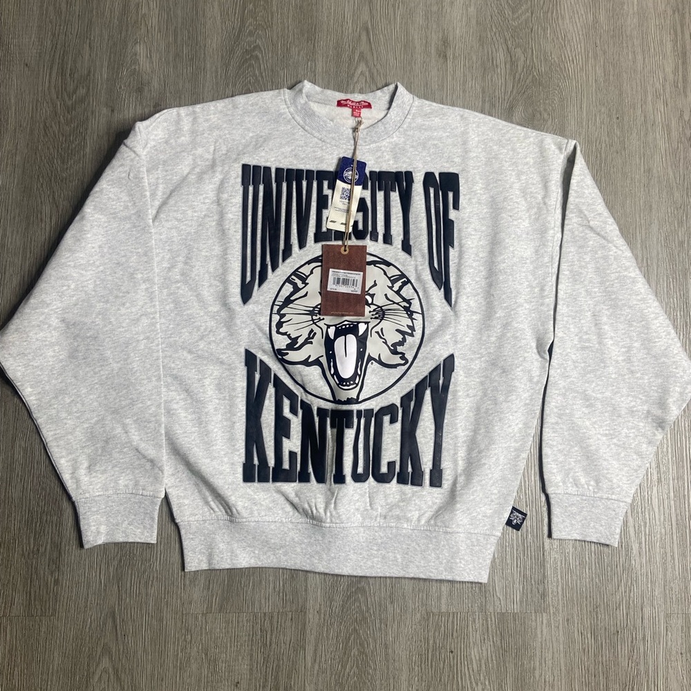 University Of Kentucky Mitchell & Ness Crewneck Sweatshirt Women’s Size Small